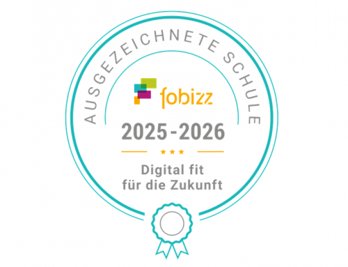 Auszeichnung als fobizz-Schule 2025/26